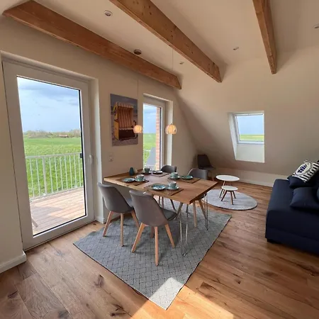 公寓 Ferienwohnung-hafenblick Neßmersiel